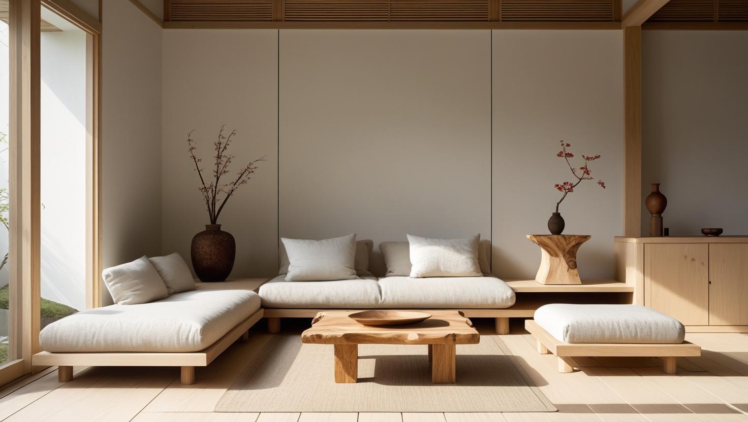 Intérieur style Japandi